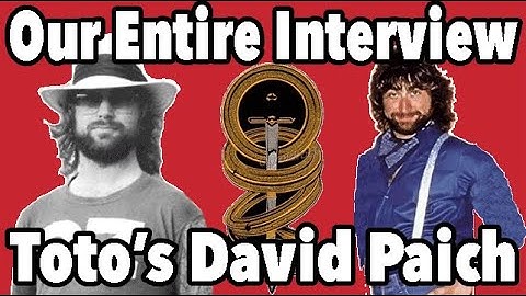Our Entire Dec 2022 Interview With David Paich of Toto