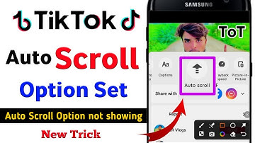 Tiktok Par Auto Scroll Kaise Kare||Tiktok Auto Scroll Option Not Showing||Tiktok Auto Scroll Kya Hai