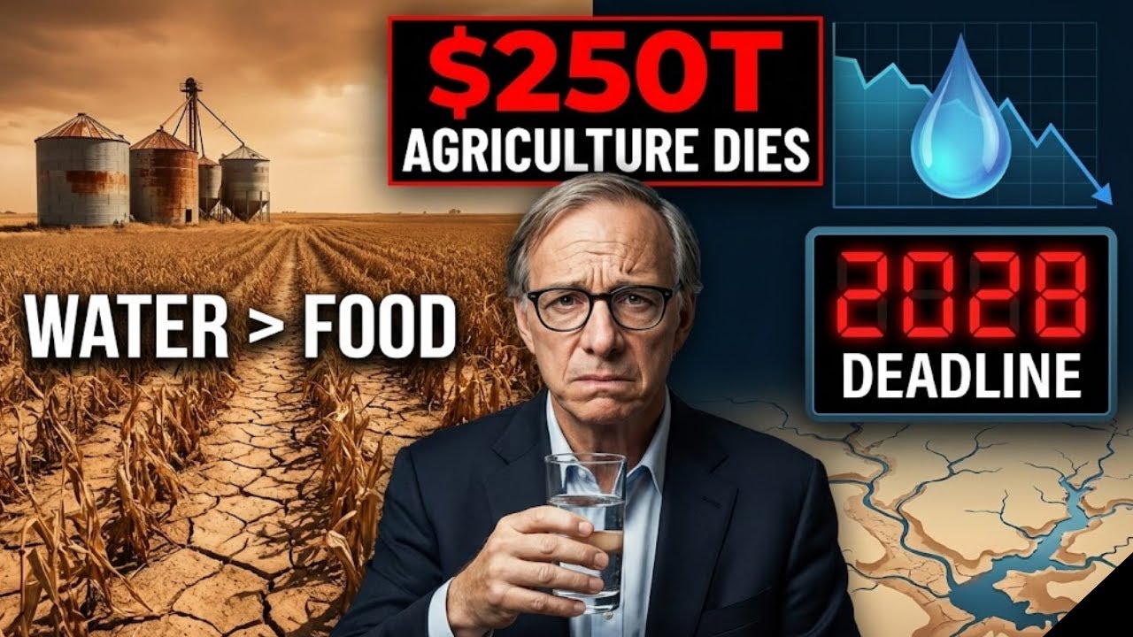 Ray Dalio: 'Climate Change Ends Capitalism by 2030' (The $200 Trillion Natural Disaster)