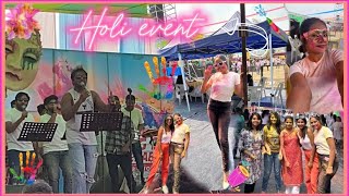 Holi event 🌈🎉|| happy holi 😍|| Rahul sipligunj ✨|| dances, music ,fun ,colours 💕|| Sonys diary