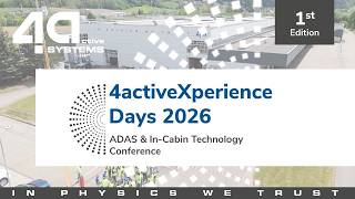 🚀 XperienceDays 2026 | 4activeSystems – Two Days of Innovation, Live Demos & Industry Exchange Profile