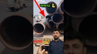 ચાલું ટ્રક માં અજગર | Python viral video #viral #python #india #road
