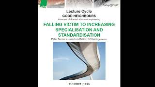 Friday@ISISE - Falling Victim to increasing Specialisation and Standardisation