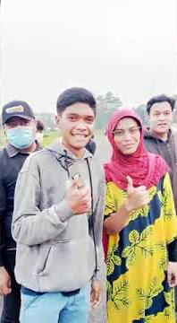 Emak full senyummmm☺️☺️☺️#emakgila #bobystuntrider #rudytrijaya#tinofauzi