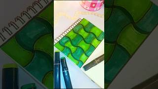 Easy Drawing Ideas 💚✨ #shorts #ideas #handmade #kfiue