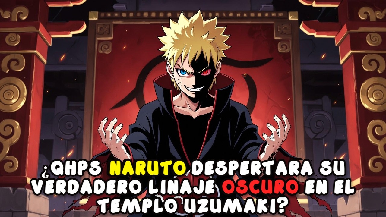 ¿QHPS Naruto despertara su verdadero linaje oscuro en el Templo Uzumaki?