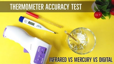 Thermometer Accuracy Test | Infrared Thermometer vs Digital Thermometer 🔥