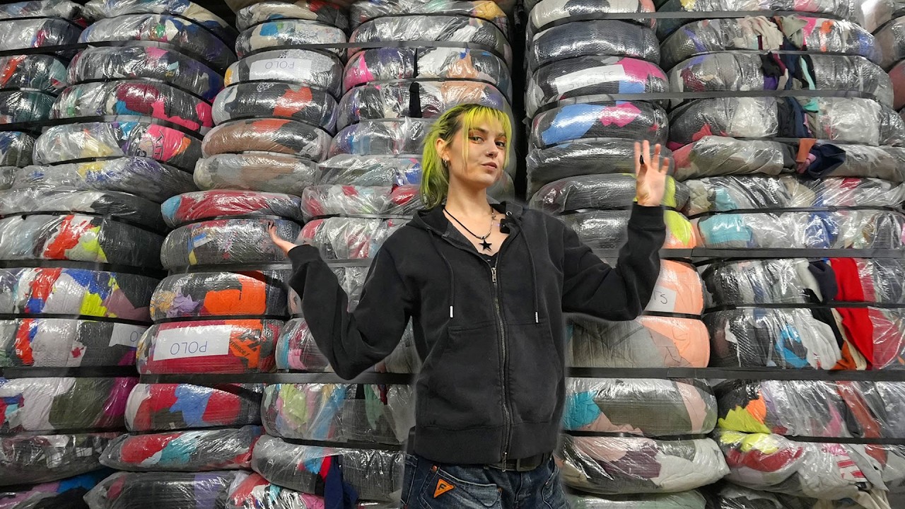 Как я покупаю одежду для своих винтажных магазинов в Нью-Йорке по очень низкой цене!