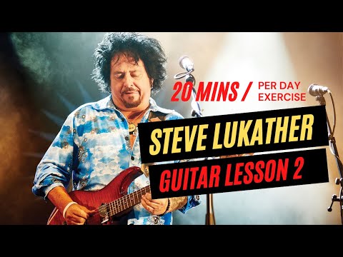 Steve Lukather Guitar Lesson 02 - YouTube