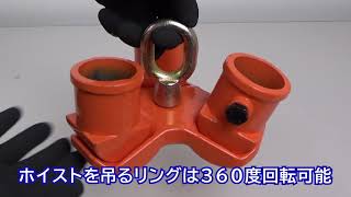 68-0514-11 三脚ヘッド 2t diy-064 【AXEL】 アズワン