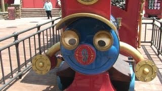 Casey Jr. Splash 'N Soak, Detailed Video Before Spray - Ward Kimball Reference, Storybook Circus