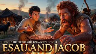 Video: Esau & Jacob | The Brother Who Traded His Future for Soup | Epic Bible Animation