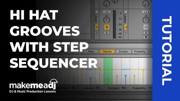 Hi Hat Grooves With M4L Step Sequencer