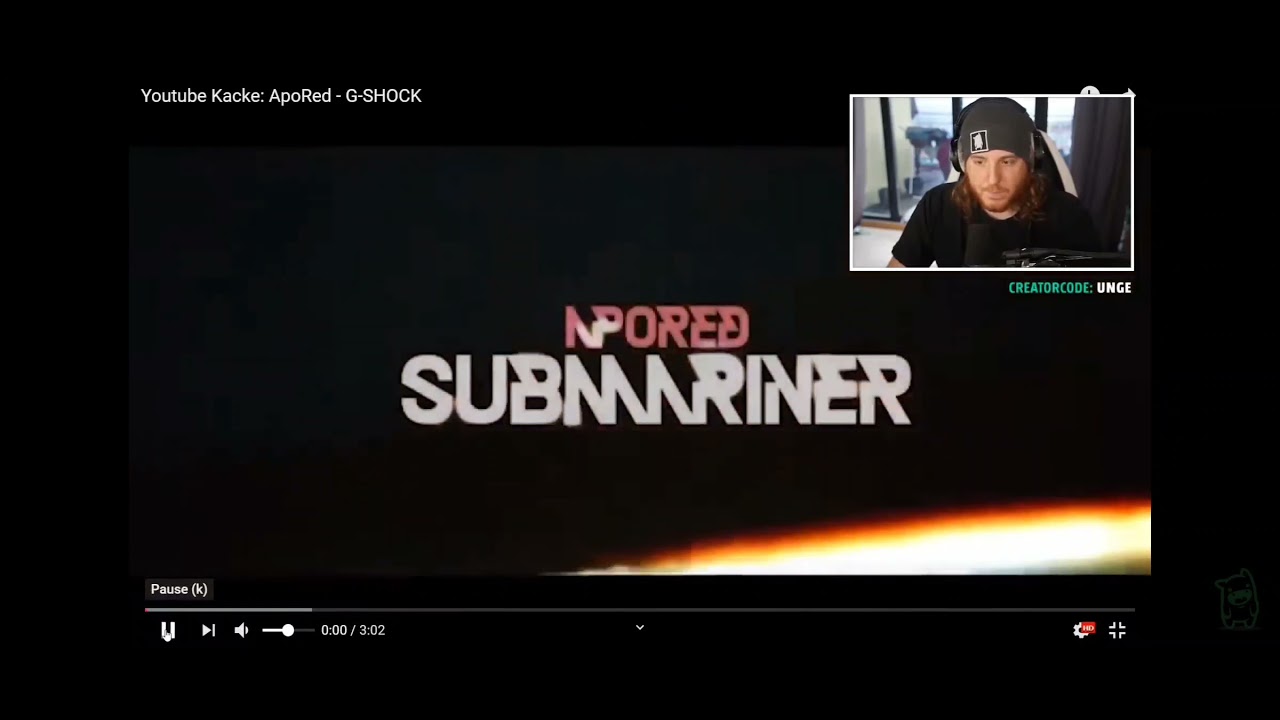 *REUPLOAD* ( BESCHREIBUNG LESEN) Unge reagiert auf Minermorsel YTK Apored G-Shock