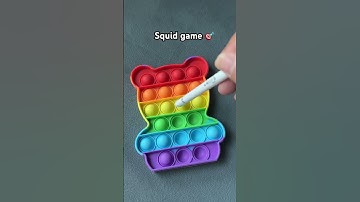 Squid game pop it ❤️ #shorts #fidget #viral #trending #memes #funny #short