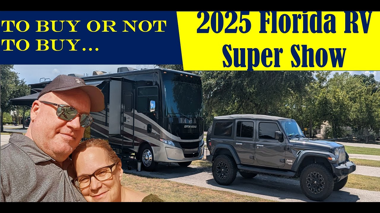 Experience the 2025 RV Super Show beyond the RV's - YouTube