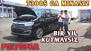 7300$ GA 9 KISHILIK JAC M3 MIKRO AVTOBUSINI MINIB KETISHINGIZ MUMKUN.