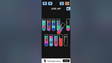 Water Color Sort Level 607