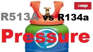 r513a vs r134a operating pressure, replacement gas in commercial refrigeration