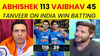 Information IND WIN Pak Media Reaction Abhishek Sharma 113 vs NZ | Tanveer Ahmed Crying | IND vs NZ 3rd T20 2026 News