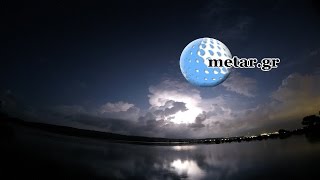 Gopro Hero 4 Night Lapse Video - Drepano - Igoumenitsa Thunder Storm