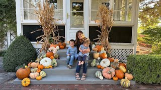 Decking Out Our Back Porch for Fall!  // Garden Answer