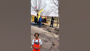 #fcnfm FCN.FM Wood Chipper Machine: Improve Soil Quality with Organic Mulch