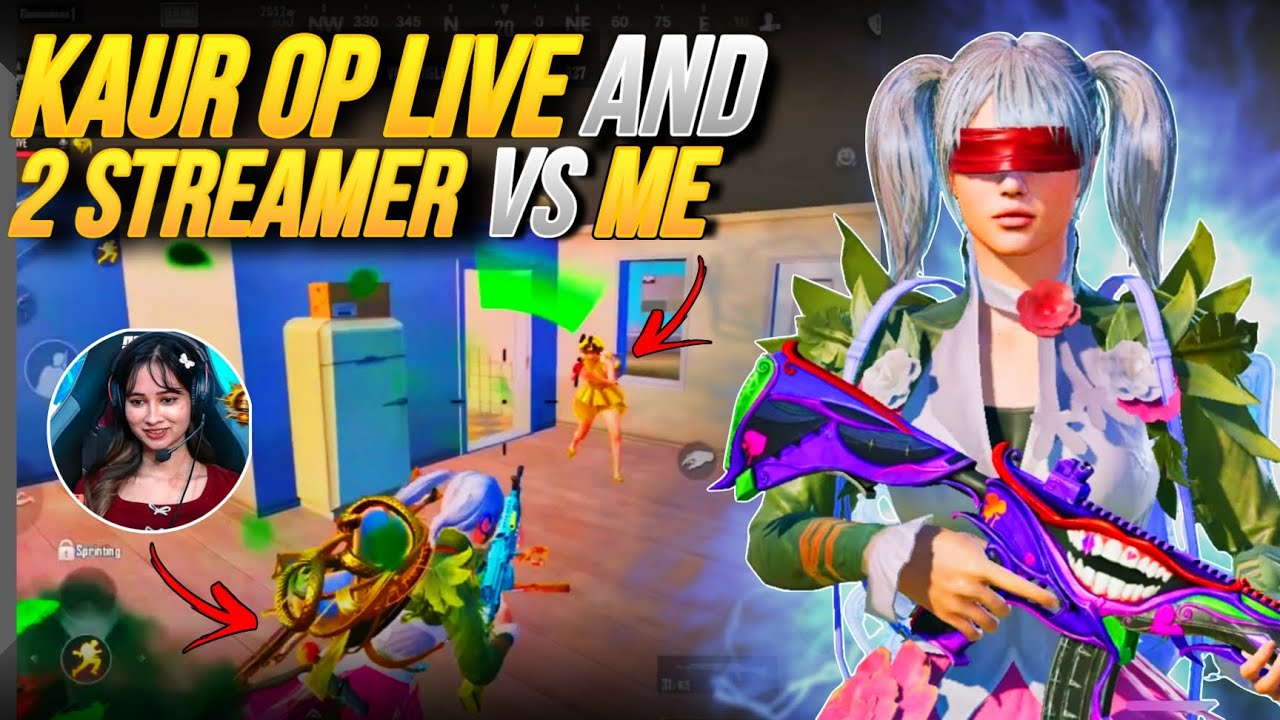 KAUR OP LIVE 🔥VS AMRIT VC | ANDROID 60 FPS | BGMI 