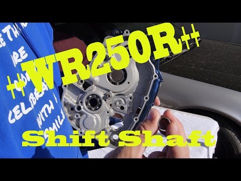 WR250R Shift Shaft Bearing & Install