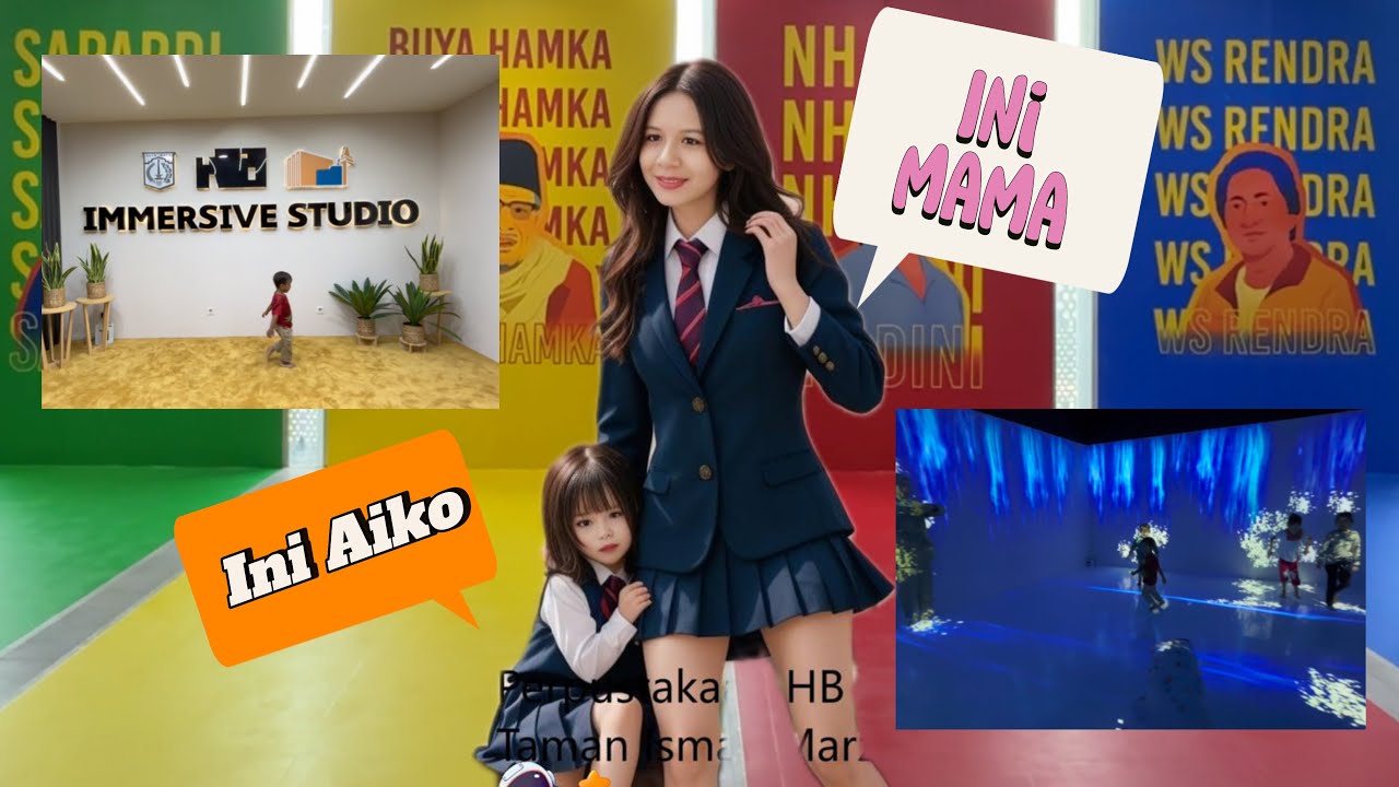 GERCEP! Hari pertama Immersive Studio di Perpustakaan Jakarta! Cara masuk Imersif Studio TIM