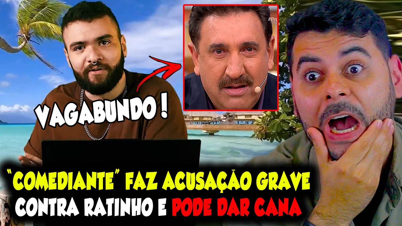 Comediante Faz AcusaÇÃo Grave Contra Ratinho E Pode Dar Cana Youtube