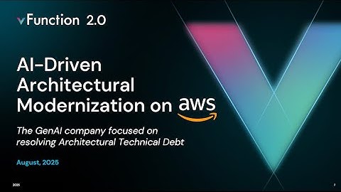 vFunction Amazon-Q-MCP demo