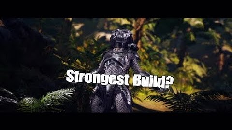 [Predator: Hunting Grounds] Strongest Build? +Killing the Fireteam in under 3 min.