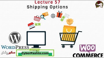 WordPress Lecture 57 | Shipping Options in Woo Commerce | eCommerce website | Cyber Pashto