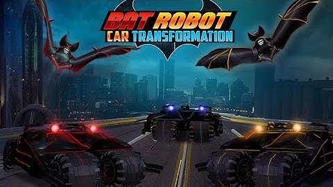Flying Bat Transform Robot Moto Bike Simulator| Android/IOS Gameplay