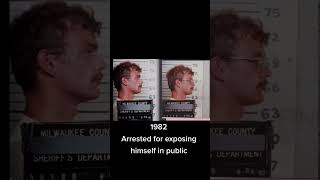 All Jeffrey Dahmer mugshots from 1981 - 1991! 😲 #shorts #jeffreydahmer #mugshot