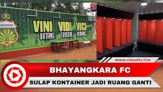 Sulap Kontainer Jadi Ruang Ganti Pemain, Hanya Ada di Homebase Bhayangkara FC