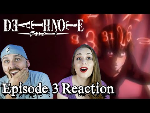 Death Note Episode 3 "Dealings" REACTION 1x3