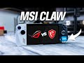 Msi claw takes on asus rog ally intel vs amd showdown