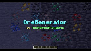 I made an Ore Generator in Minecraft [1.17x Datapack]