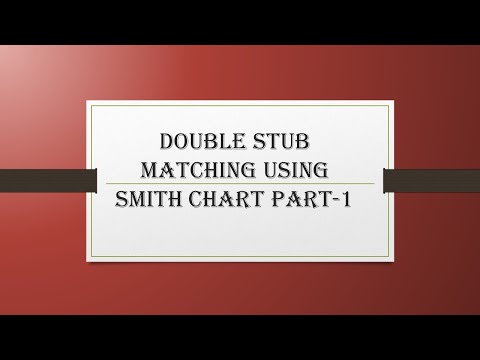 Double Stub Smith Chart