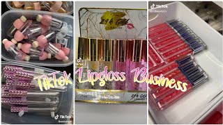 Small Lipgloss Business Check (ASMR EDITION) 💄💕 - TikTok Compilation #9