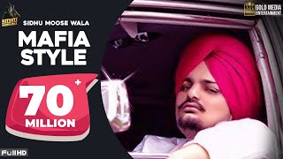 Mafia Style (Official Song) - Sidhu Moose Wala | Aman Hayer | Latest Punjabi Song 2019 Resimi