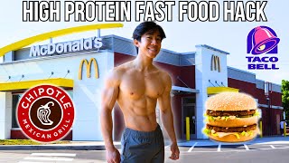 What to ORDER at Fast Food Chains to Lose Body Fat (High Protein + Low Calorie)