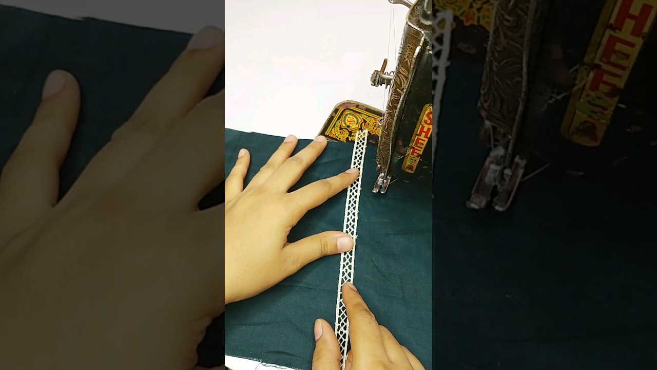 Joint Lace using sewing tips and tricks|Joint lace lagana ka tarika 