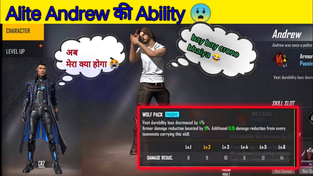 New Elite Andrew Look and Ability || elite andrew ability