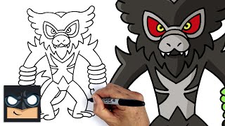 how to draw pokemon zarude
