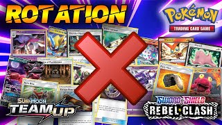 kind klima Betsy Trotwood ROTATION Season 2020-2021 - Which cards & decks will be gone!? - Pokemon TCG  - YouTube