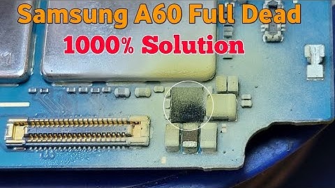 Samsung A60, M40 Full Dead Solution | Samsung A60, M40 Not Turning On Fix ✅