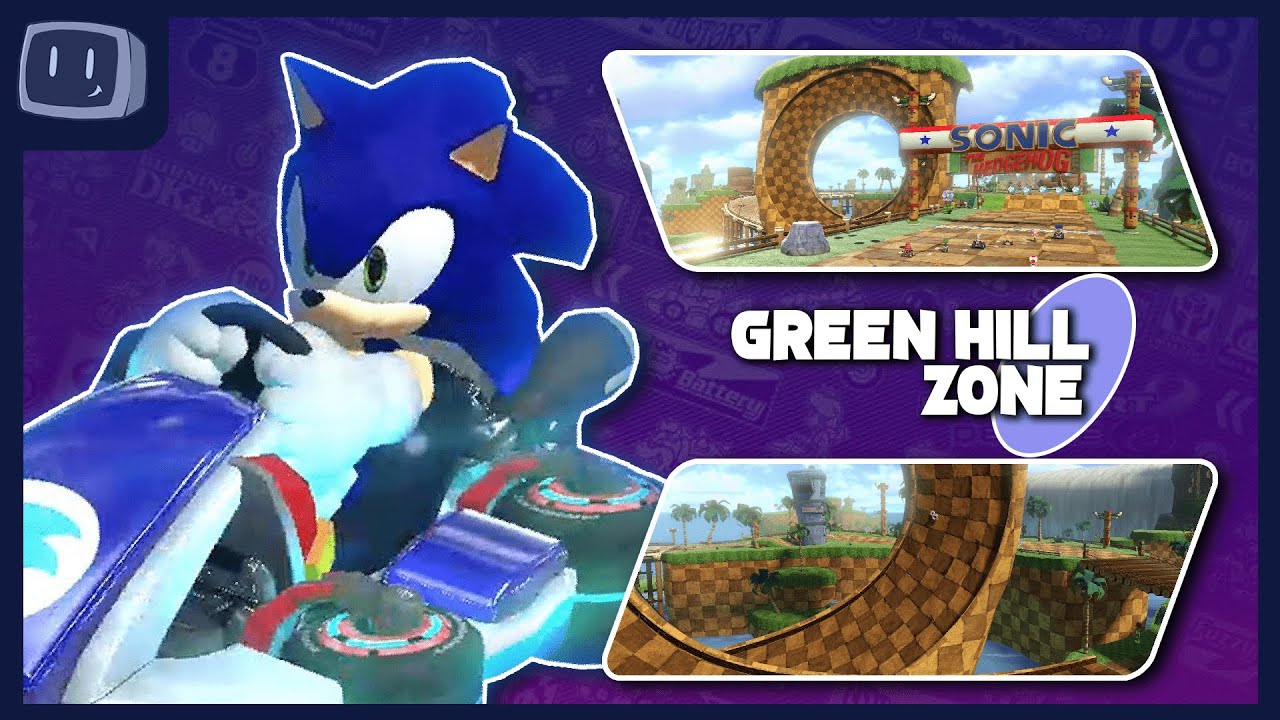 Green Hill Zone [Mario Kart 8 Deluxe] [Mods]